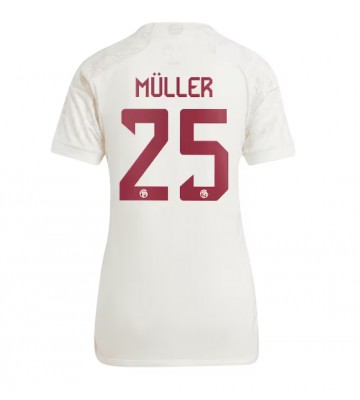Bayern Munich Thomas Muller #25 Tredjetröja Dam 2023-24 Kortärmad